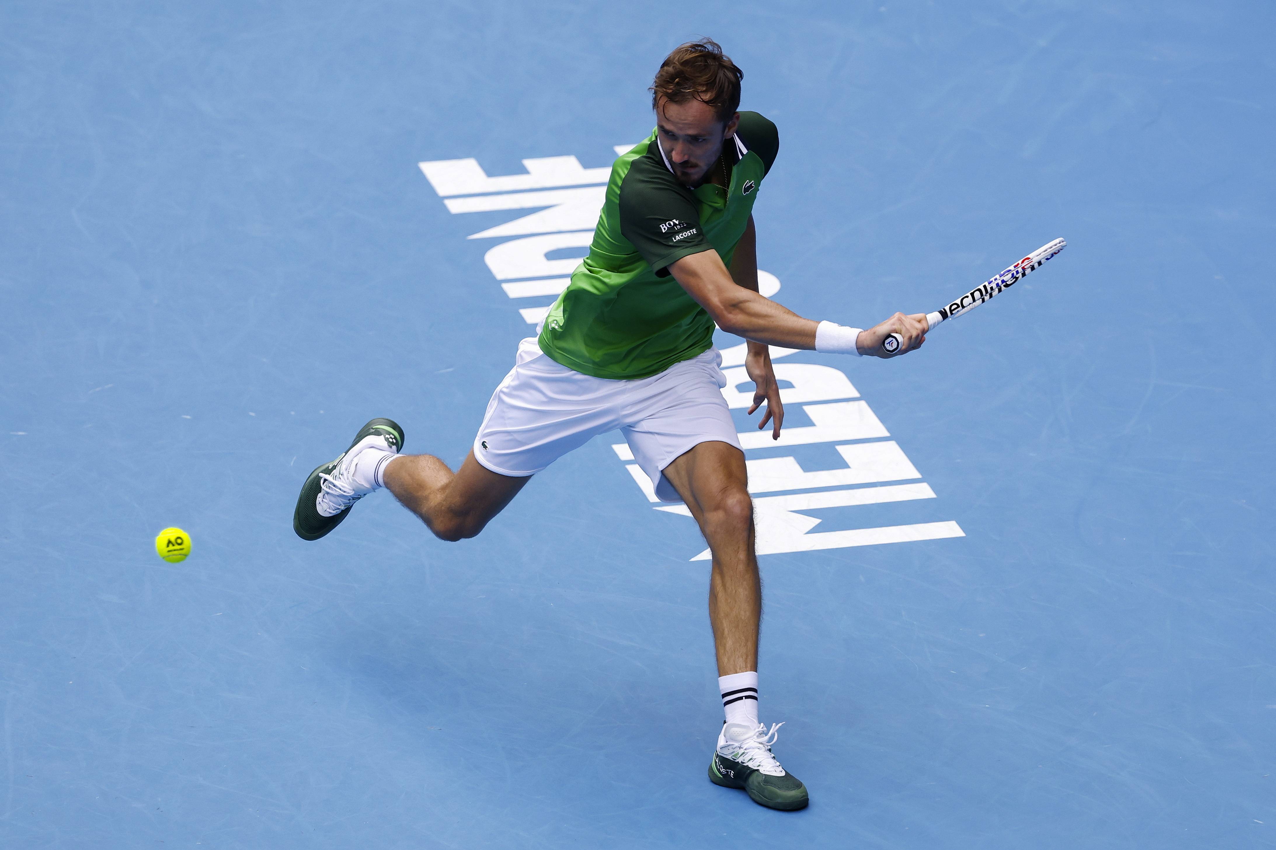 关于法网横扫澳网，梅德韦杰夫状态火热的信息