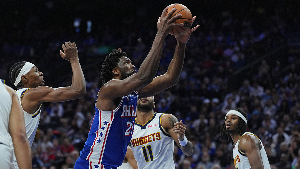 勇士轻取掘金，恩比德刷新纪录